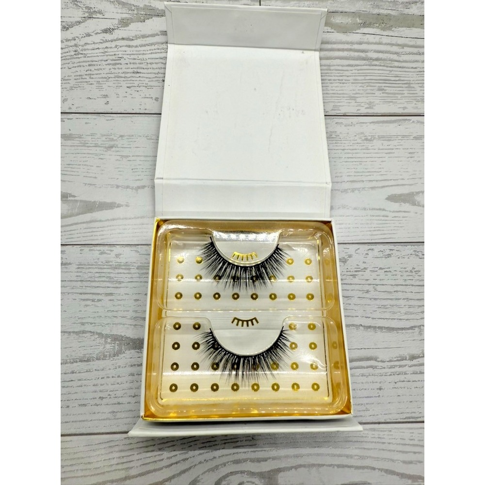 Battington‎ Monroe 3D Silk Lashes New False Eyelashes Handmade Cruelty Free